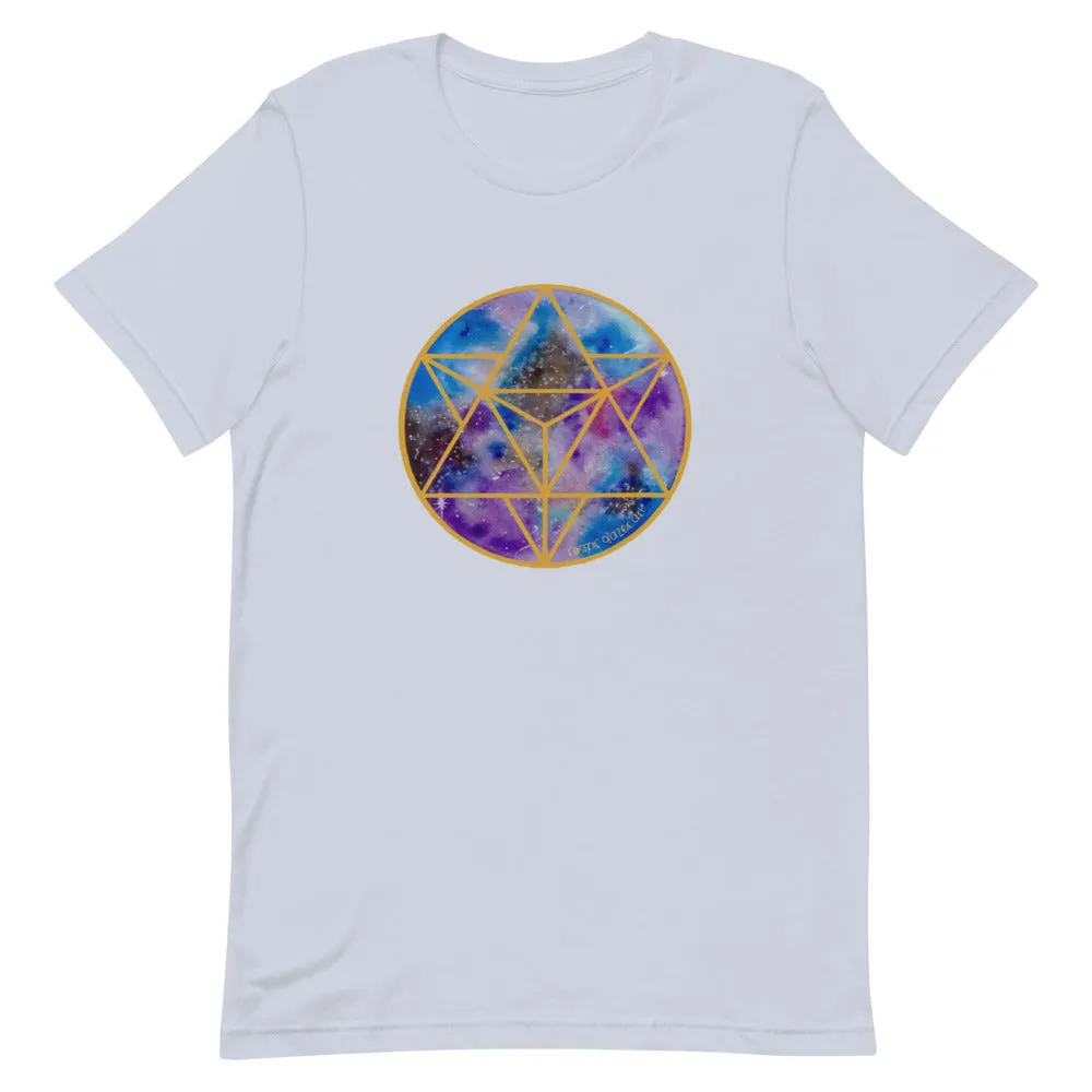 Celestial Merkabah (Gold) Unisex Tee