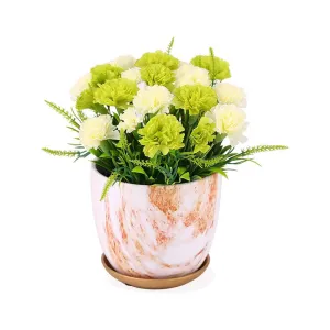 Cera Tilt Modern Flower Pot