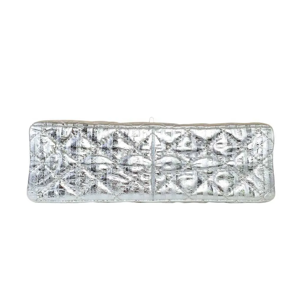 Chanel Silver Mirror 225 Flap Bag - Limited Edition