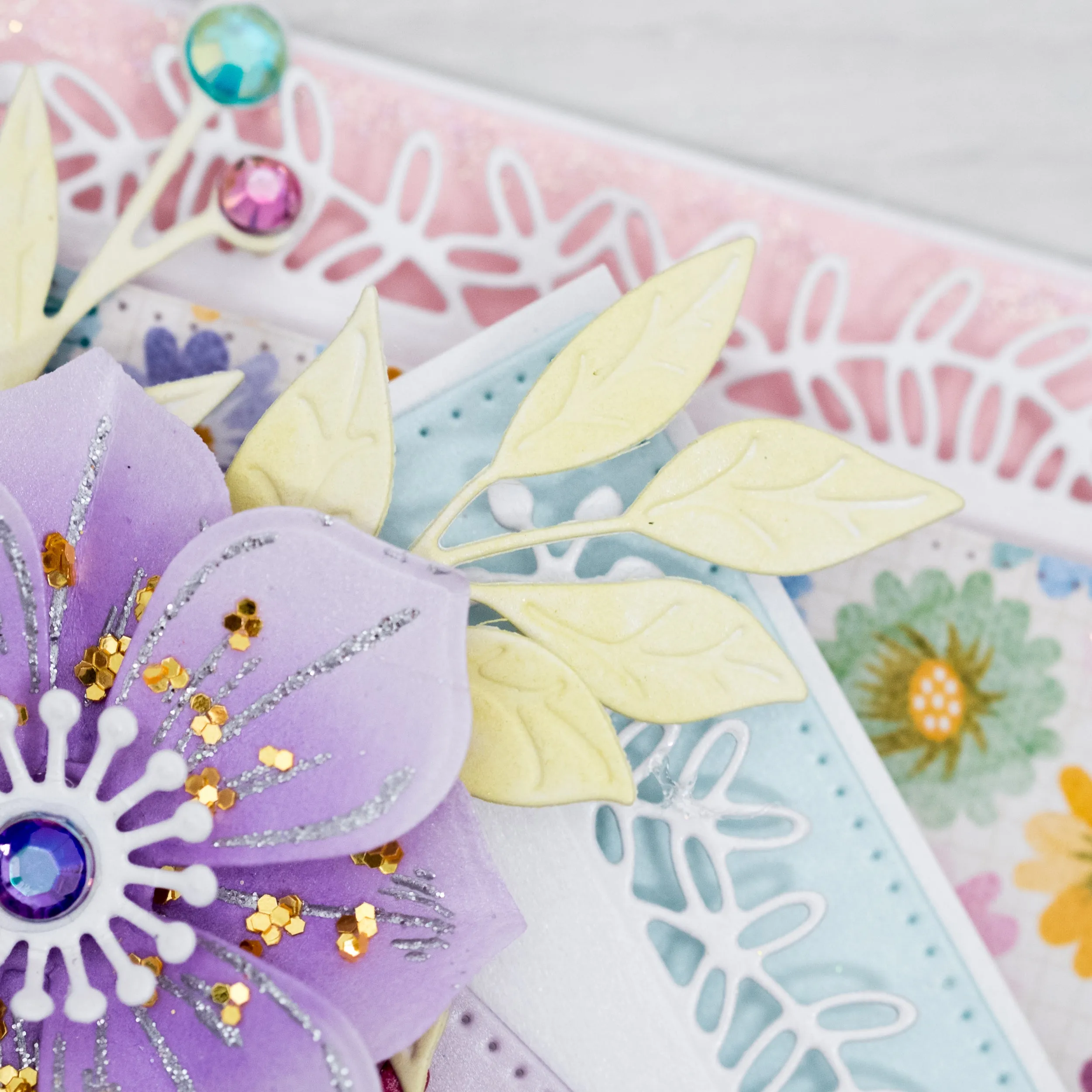 Chloes Creative Cards Metal Die Set - Leafy Foliage