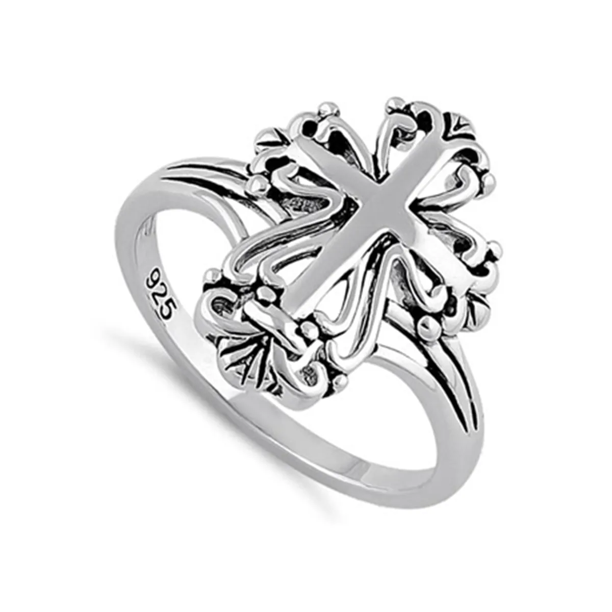 Christian Cross Ring