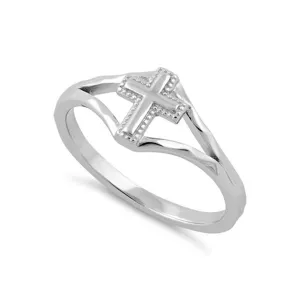 Christian Cross Ring
