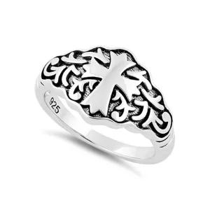 Christian Cross Ring