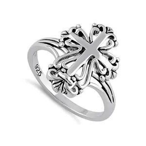 Christian Cross Ring