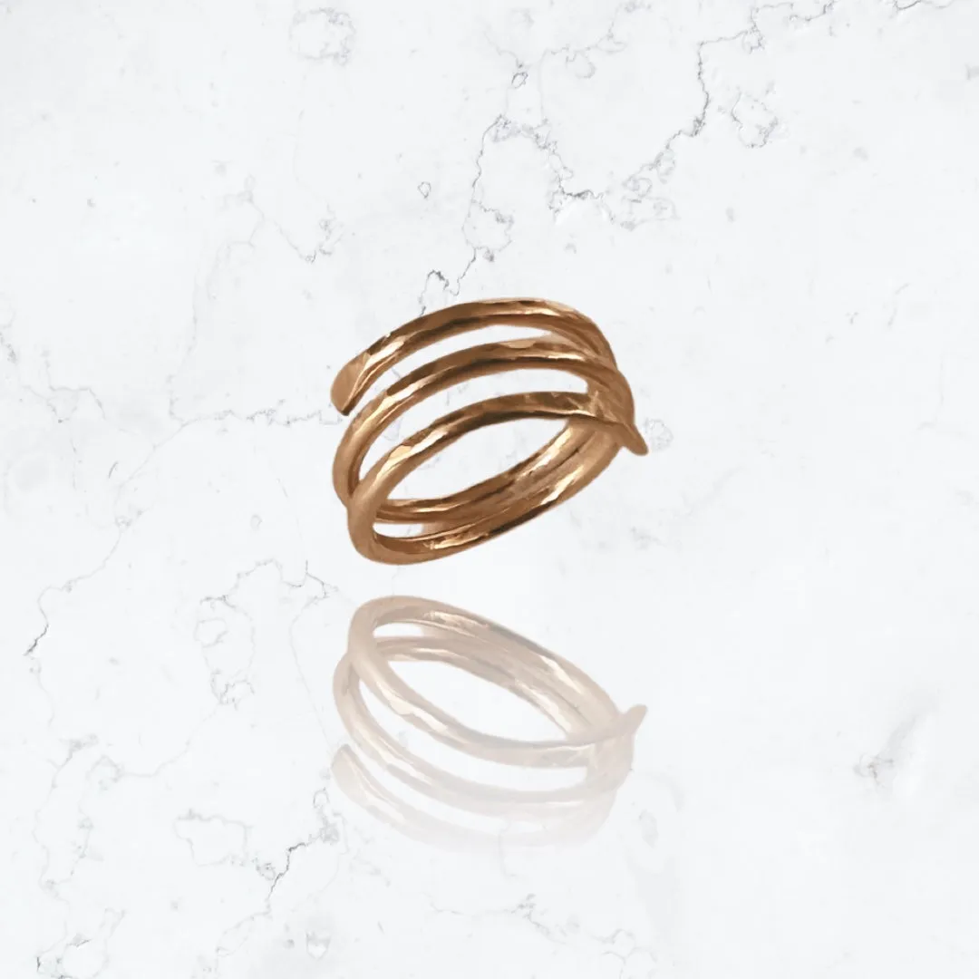 Cozumel Triple Wrap Stack Ring