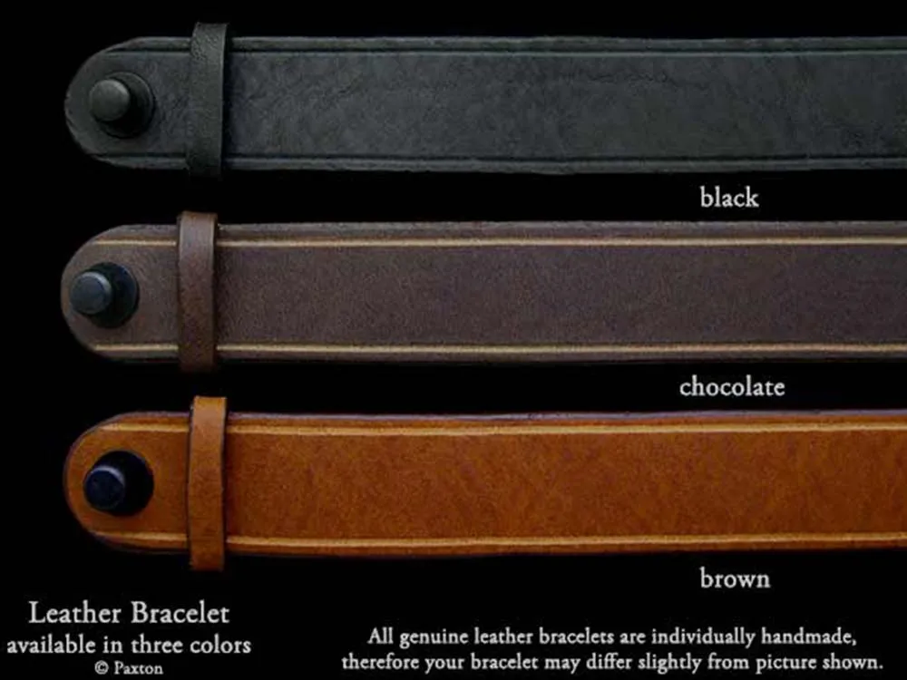 Cross Bracelet Sterling Silver on Genuine Leather