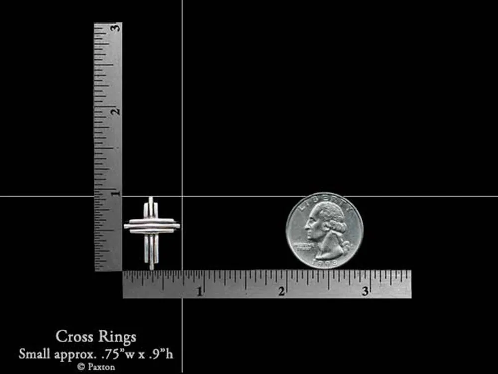 Cross Ring Sterling Silver