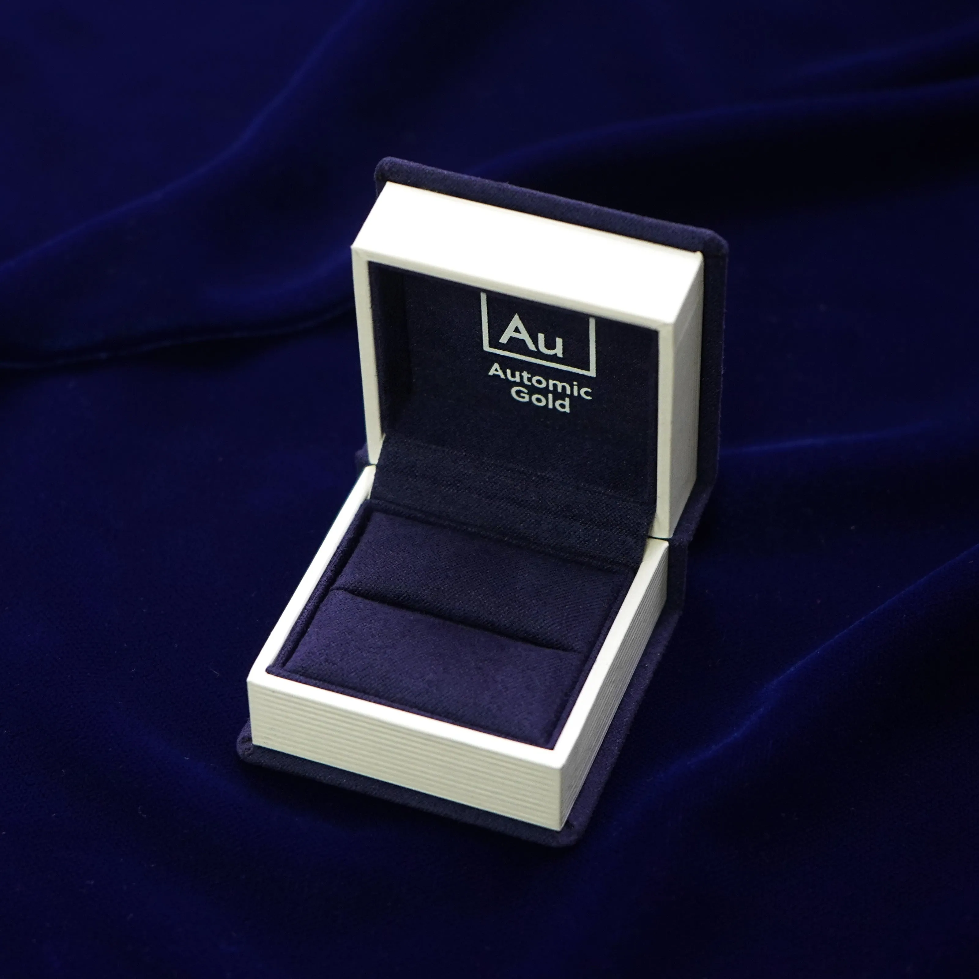 Cushion Salt and Pepper Diamond Signet Ring
