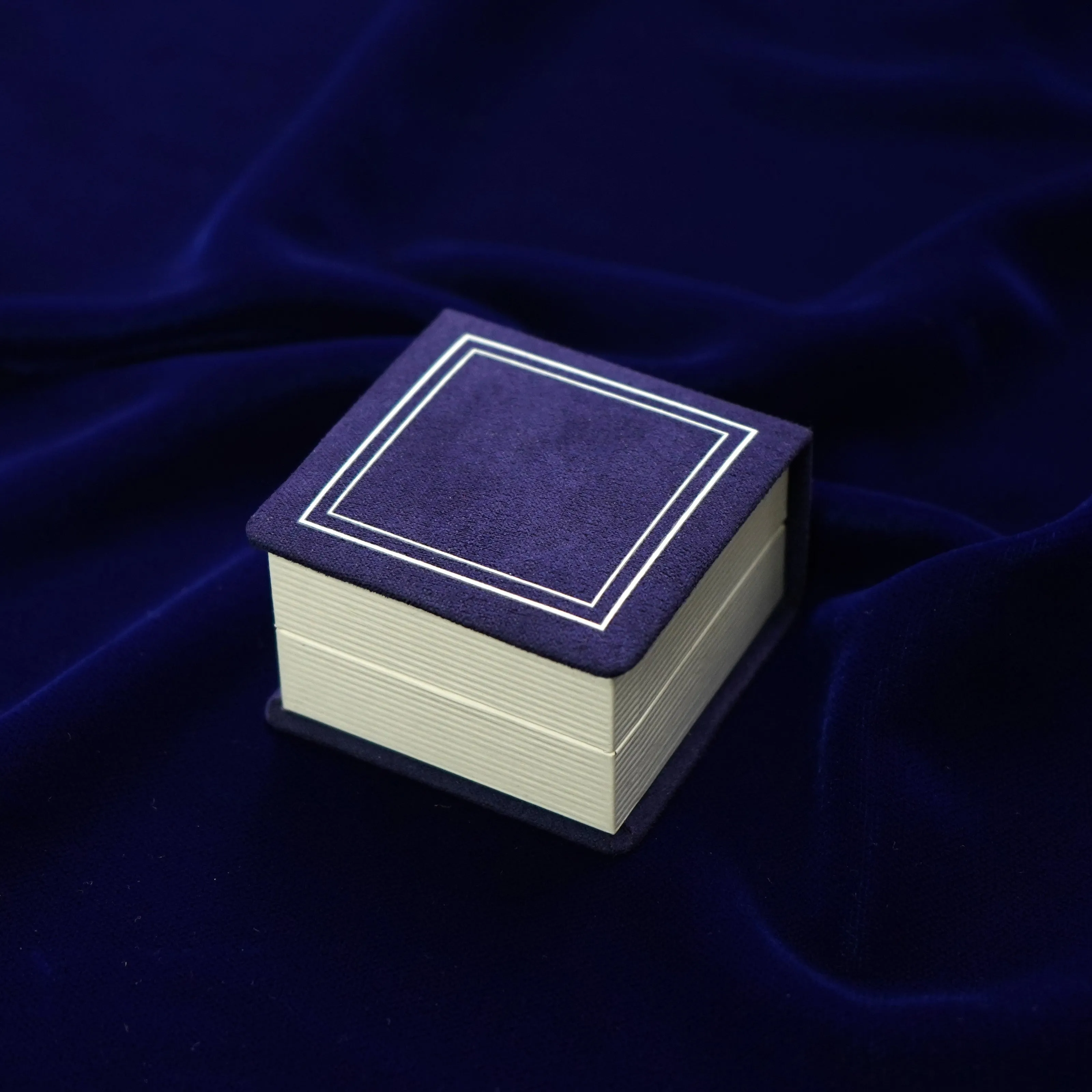 Cushion Salt and Pepper Diamond Signet Ring