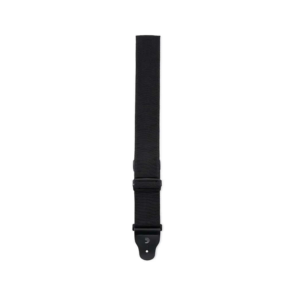 D'Addario 75B000 75mm Bass Guitar Strap, Black