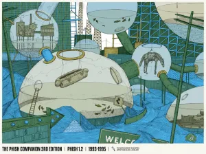 Dan Black, Landland "TPC3 Phish 1.2, 1993-1995" Screenprinted Poster S/N'd
