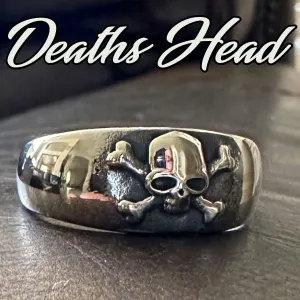 Deaths Head Skull Ring (#167)