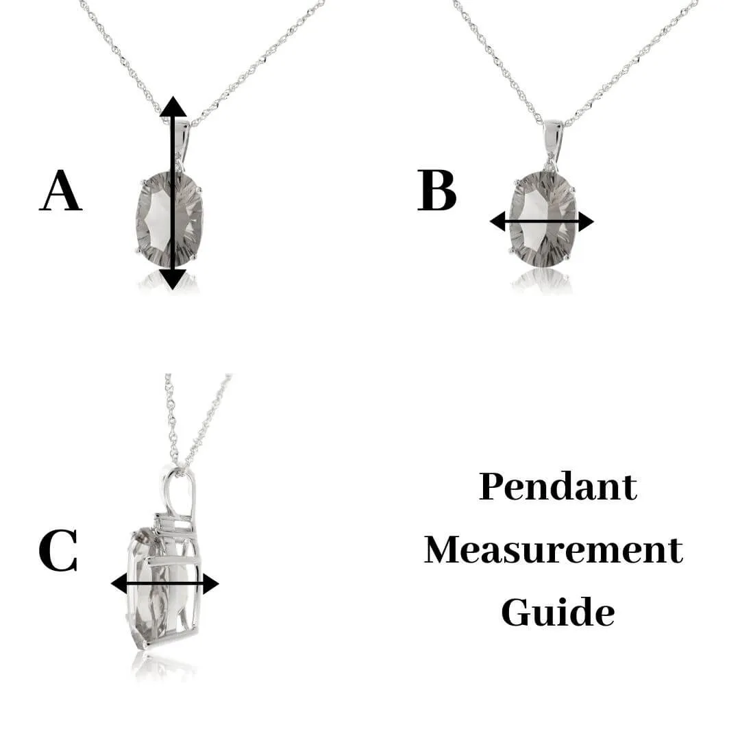 Decorative Diamond Cross Pendant