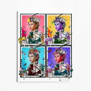 Drottning Elizabeth - Shapero Edition - Art Print