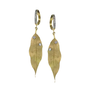 Earring in 18k Gold with Diamonds