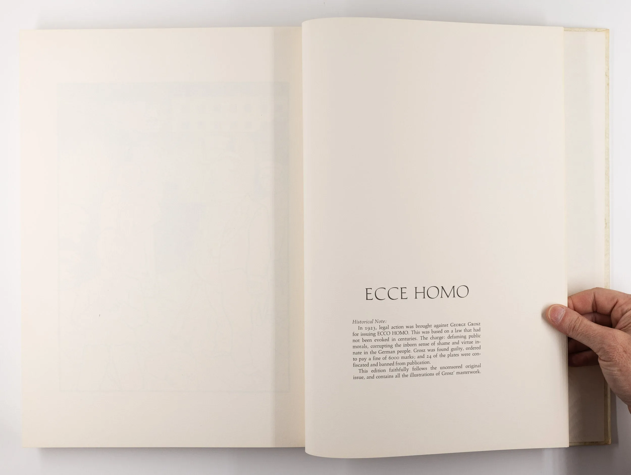 Ecce Homo – George Grosz [1st Ed.]