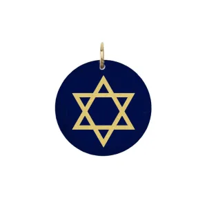 Eden Star of David Charm (WS)