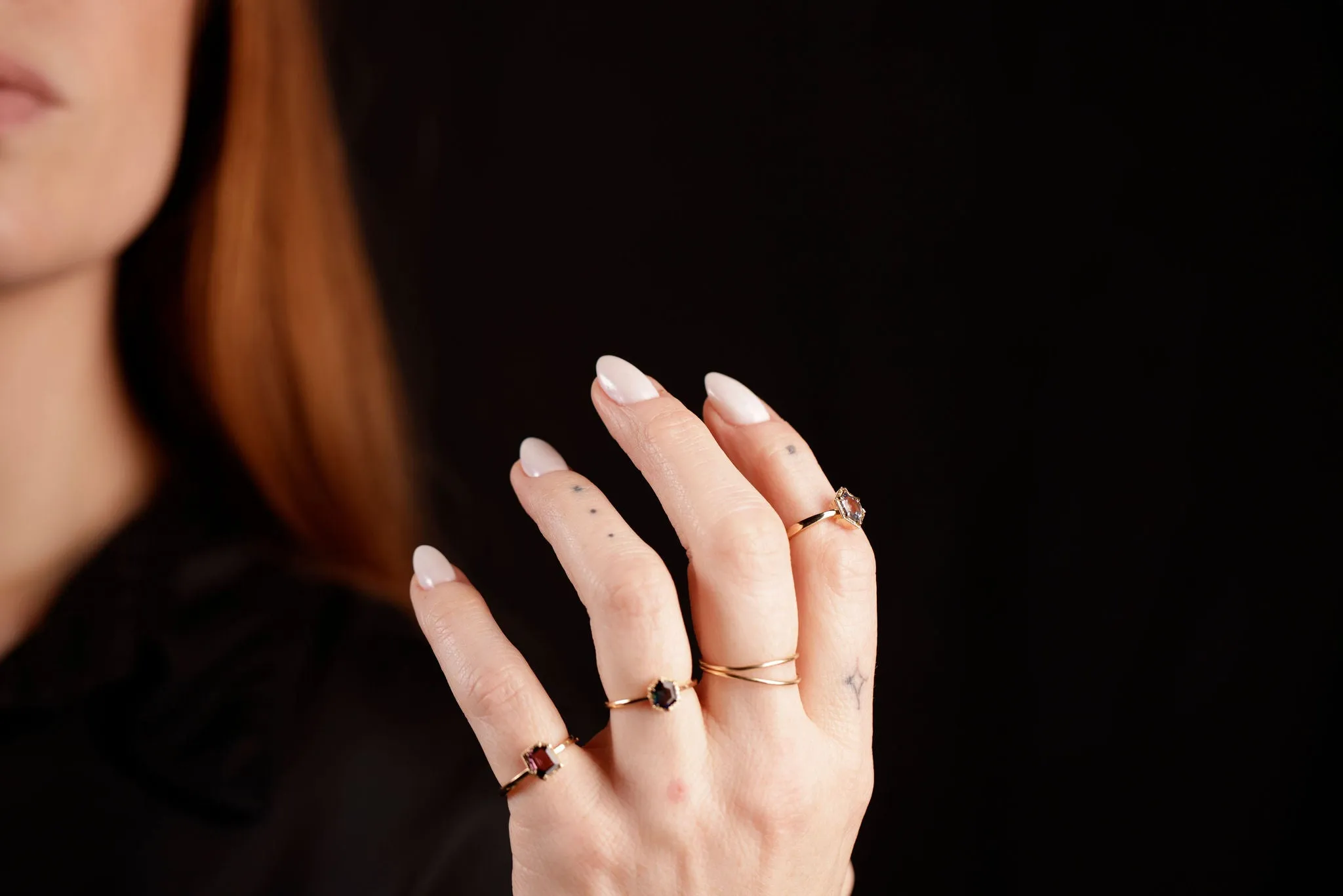 Fancy Purple Spinel Solitaire