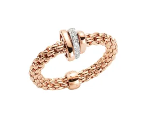 Flex'It Prima Ring with diamonds
