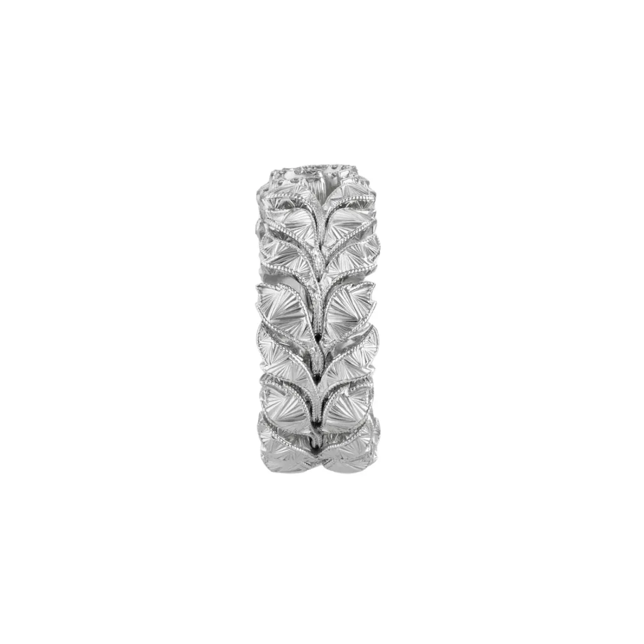 Flora 18K White Gold Diamond Ring