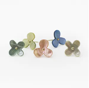 Flower Push Pins of Oyster Shell