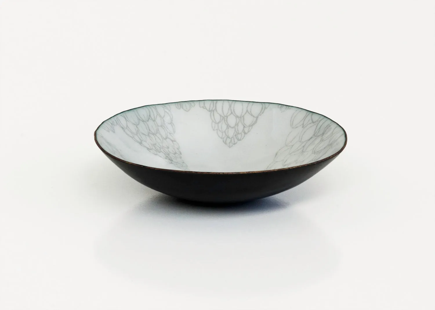Flower Tower Enamelware Bowl
