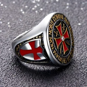 Freemason Masonic Cross Pattée Ring