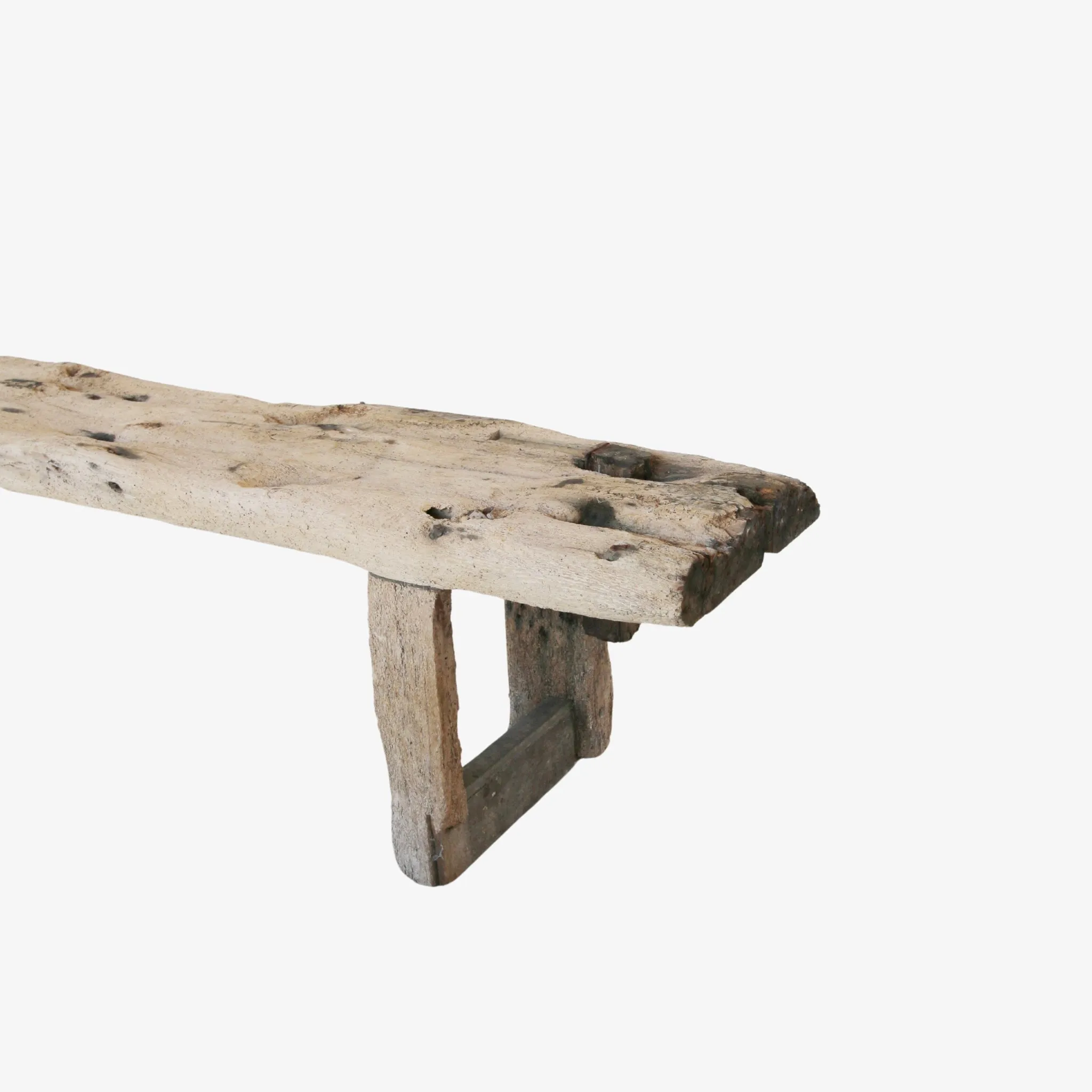 French Wood Bench
