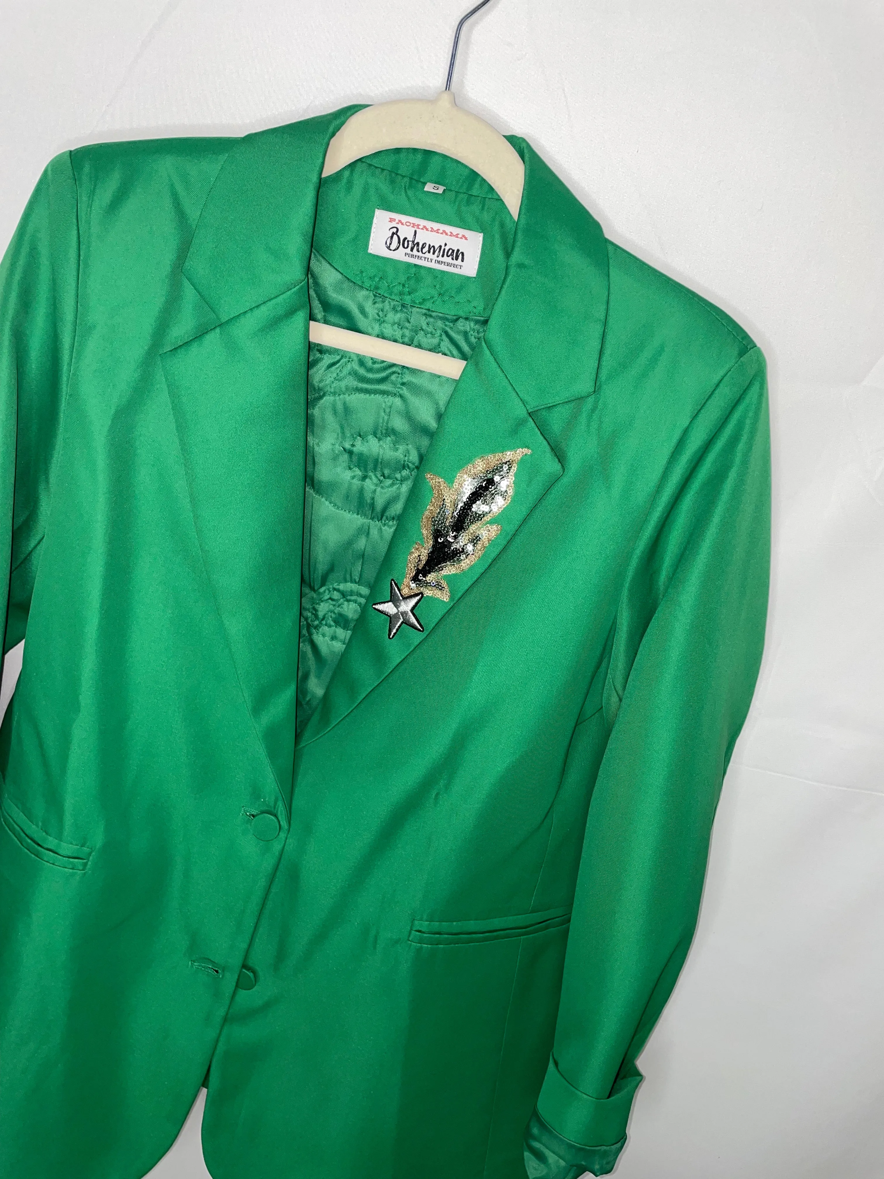 Ganesh in Green Blazer