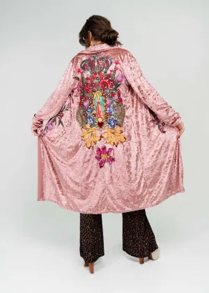 Guadalupe and Roses Jakcet/ Duster/kimono