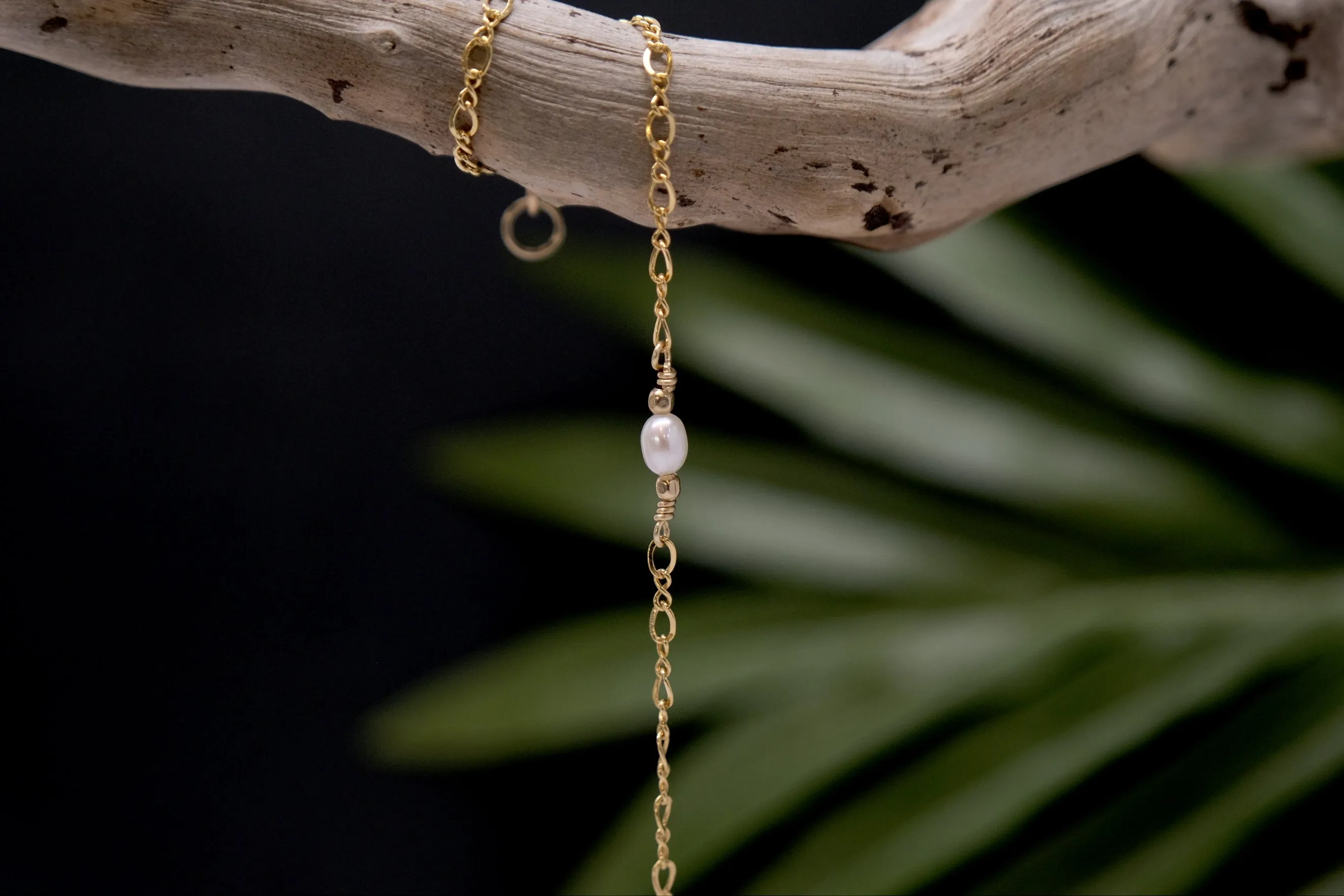 Half Moon Puka Necklace