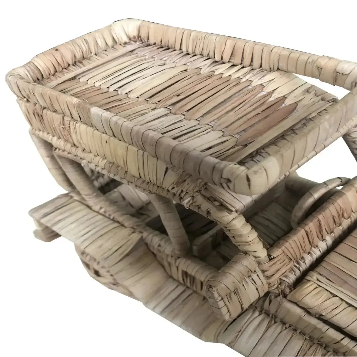 Hand Crafted Palm Leaf Model Of Land Rover - Rustic Charm Beautiful Detail