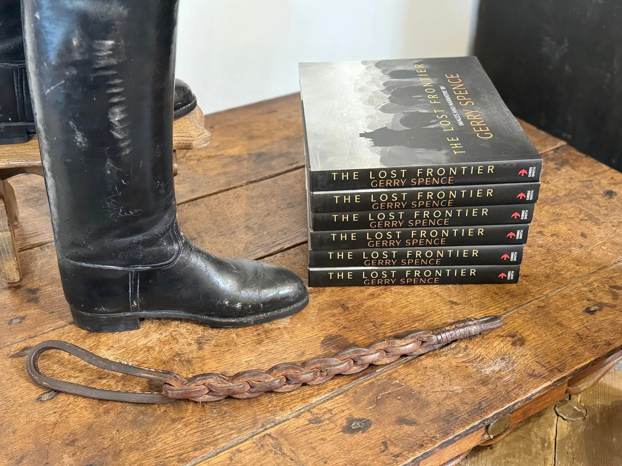 Handmade Antique French Leather Horse Lead