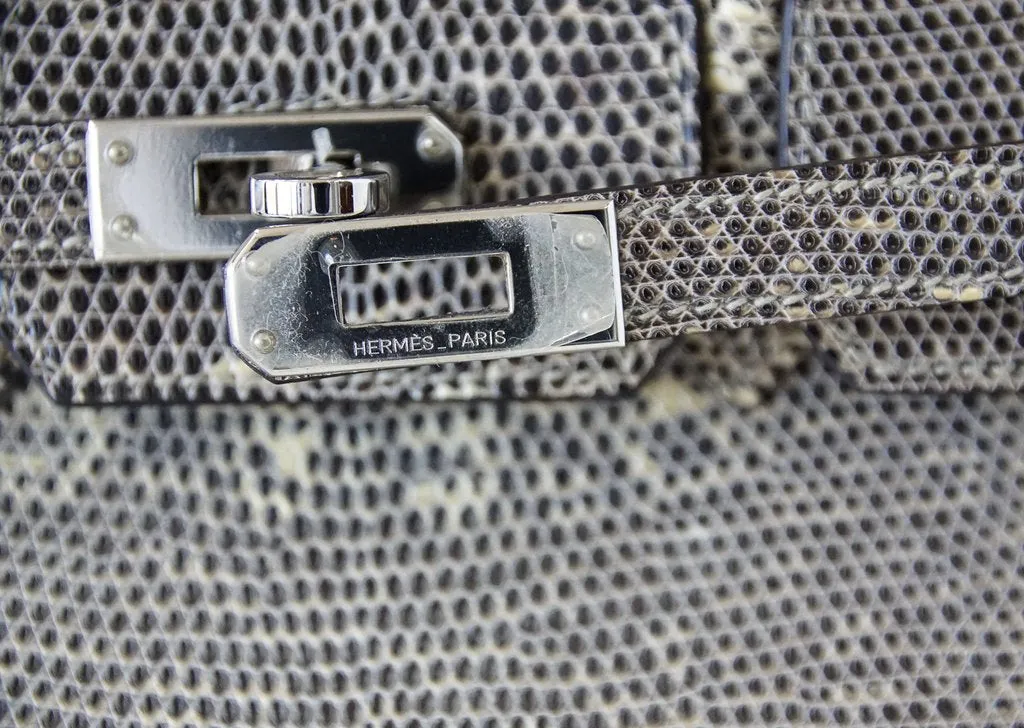 Hermès Birkin 25 Bag Ombre Lizard PHW