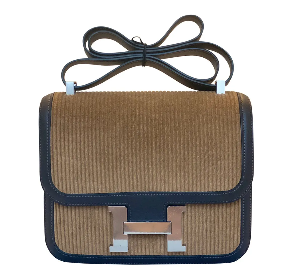 Hermès Constance 24 Velours Cotele Swift Limited Edition Bag