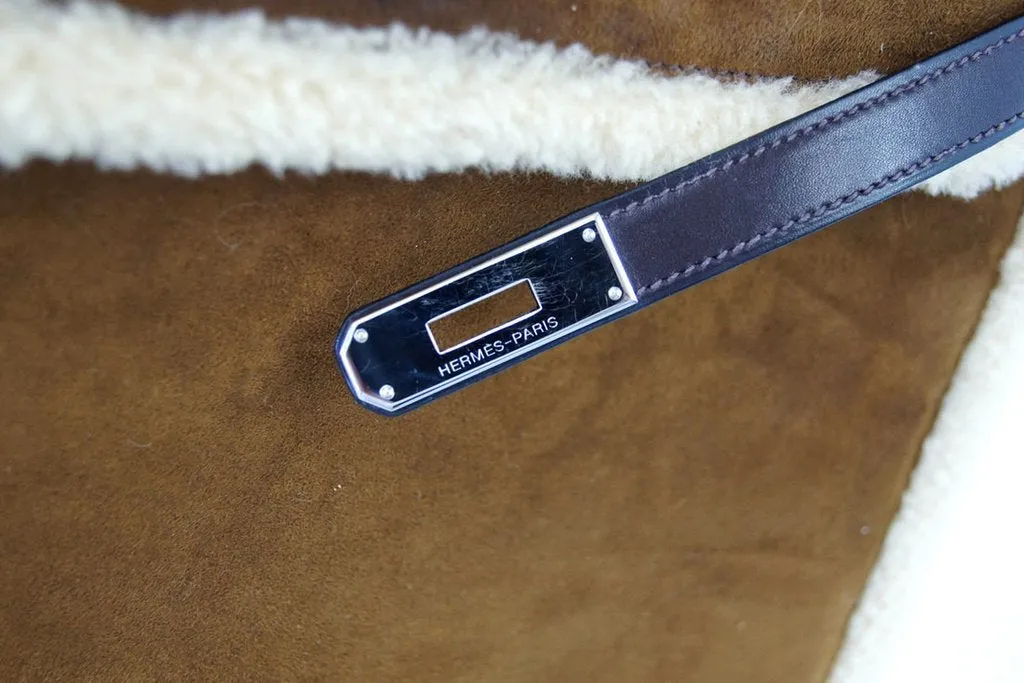 Hermès Kelly 35 Limited Edition Teddy Shearling Bag