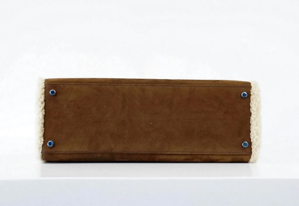 Hermès Kelly 35 Limited Edition Teddy Shearling Bag