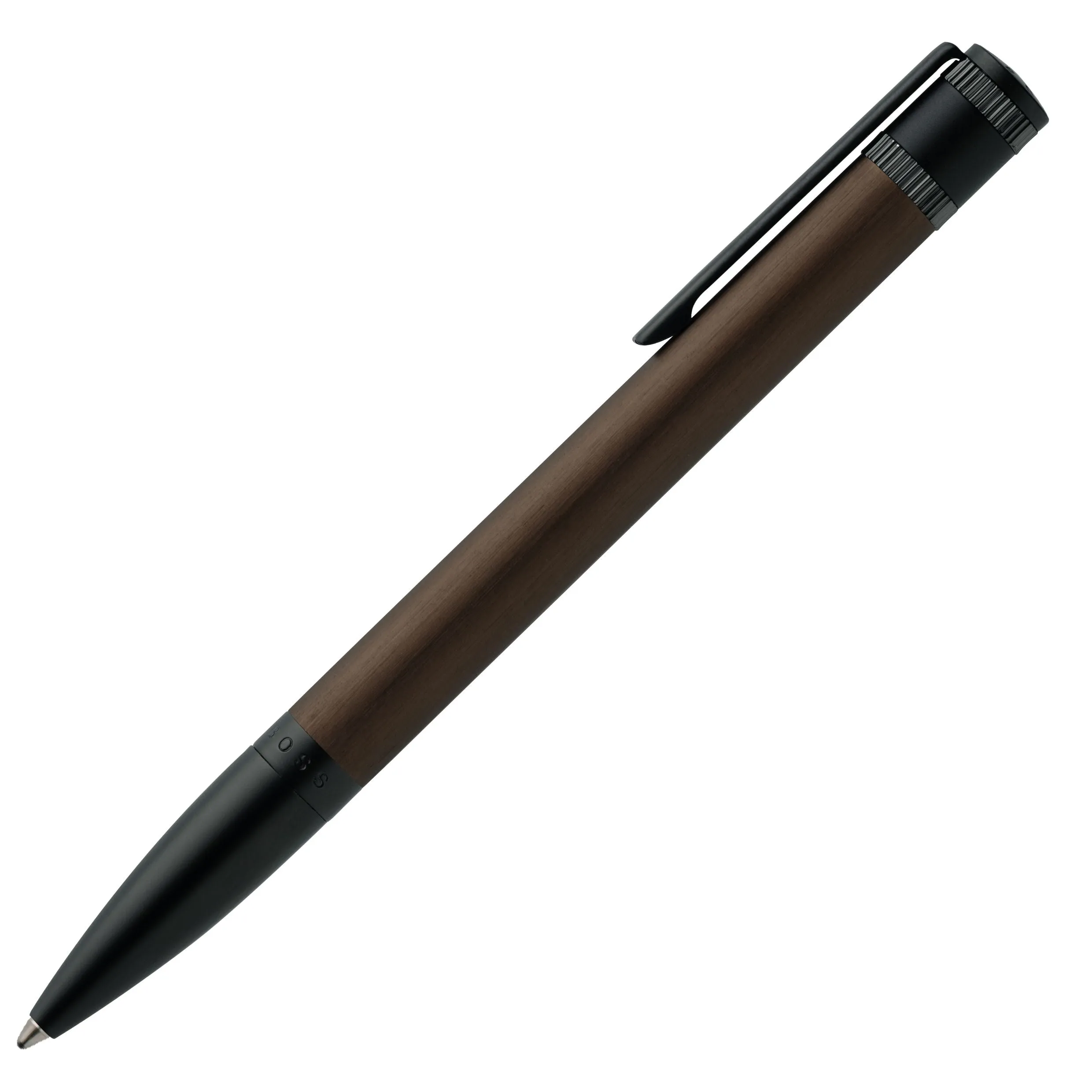 HUGO BOSS HST0034T-Ballpoint pen Explore Brushed Khaki