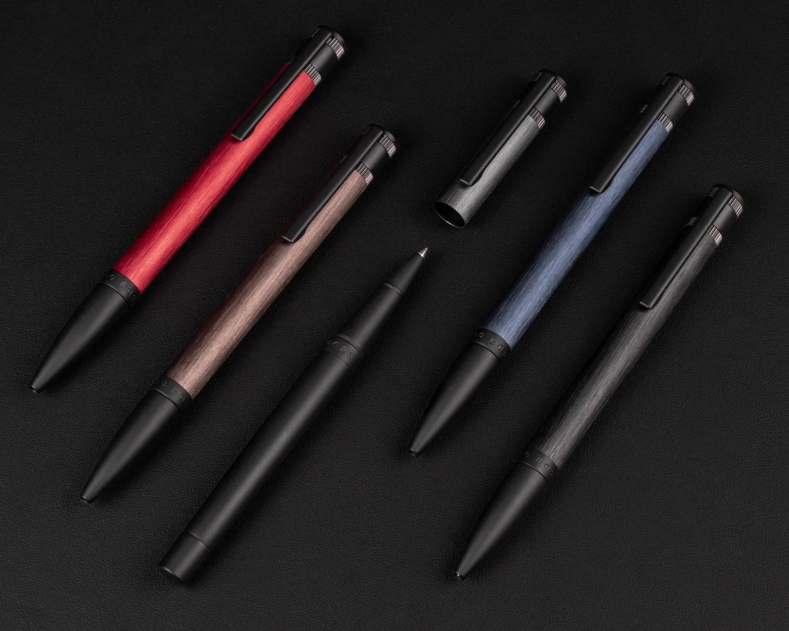 HUGO BOSS HST0035H-Rollerball pen Explore Brushed Grey