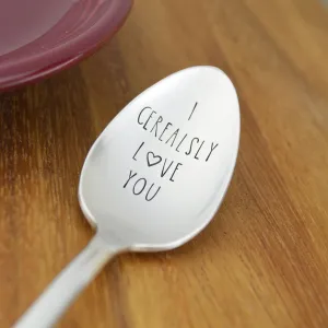 I Cerealsly Love You Vintage Spoon
