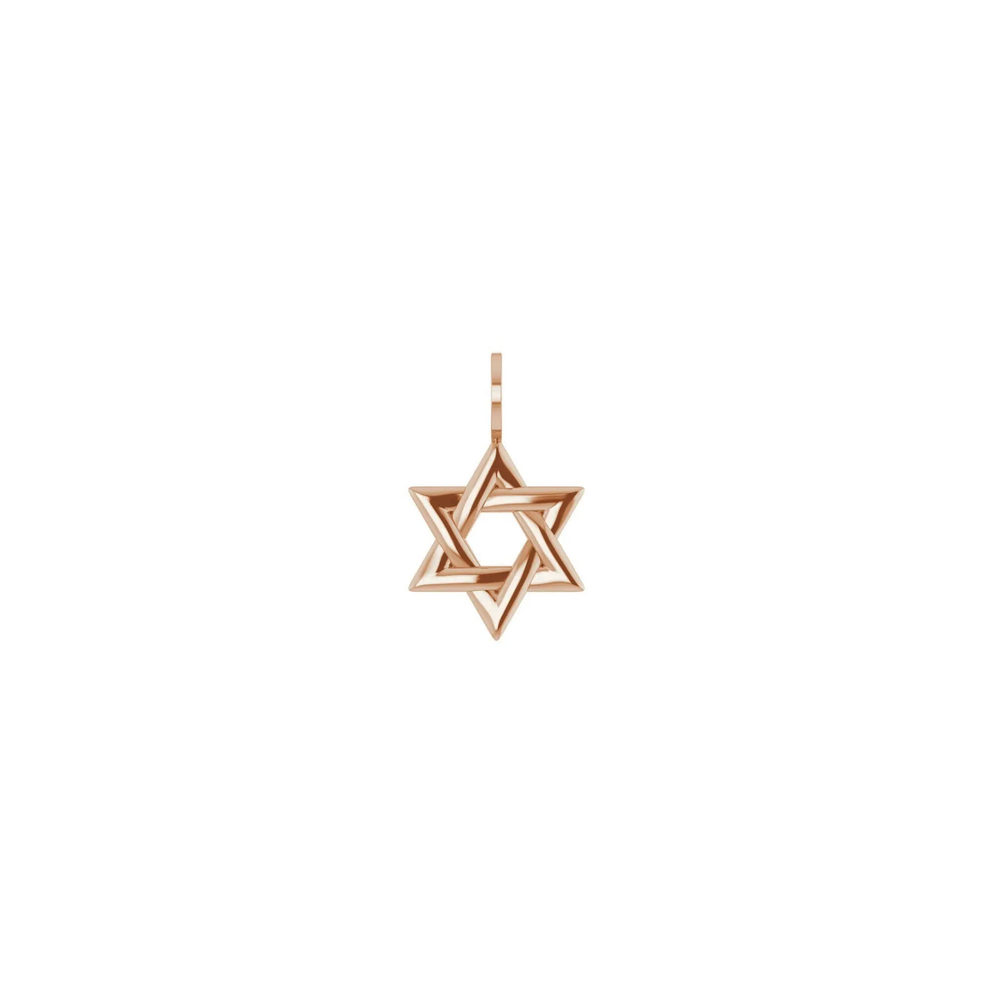 Intertwined Star of David Pendant