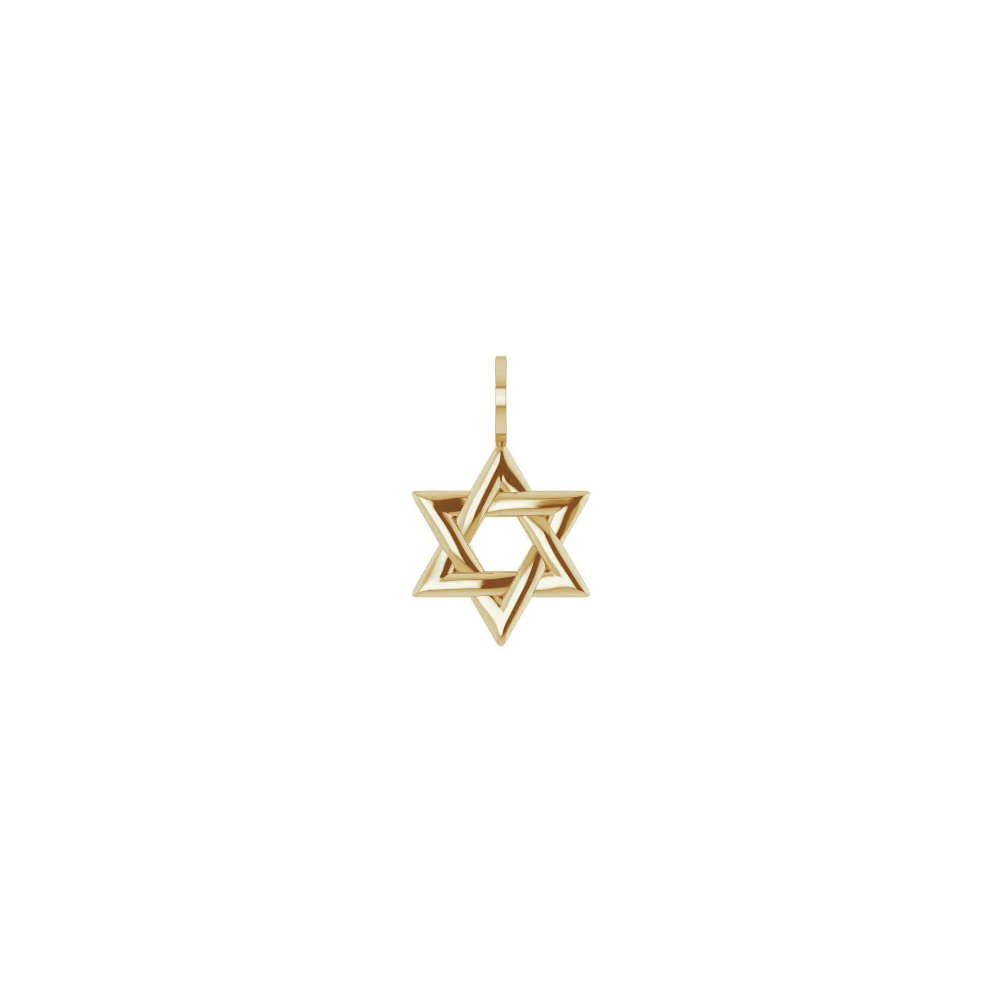Intertwined Star of David Pendant