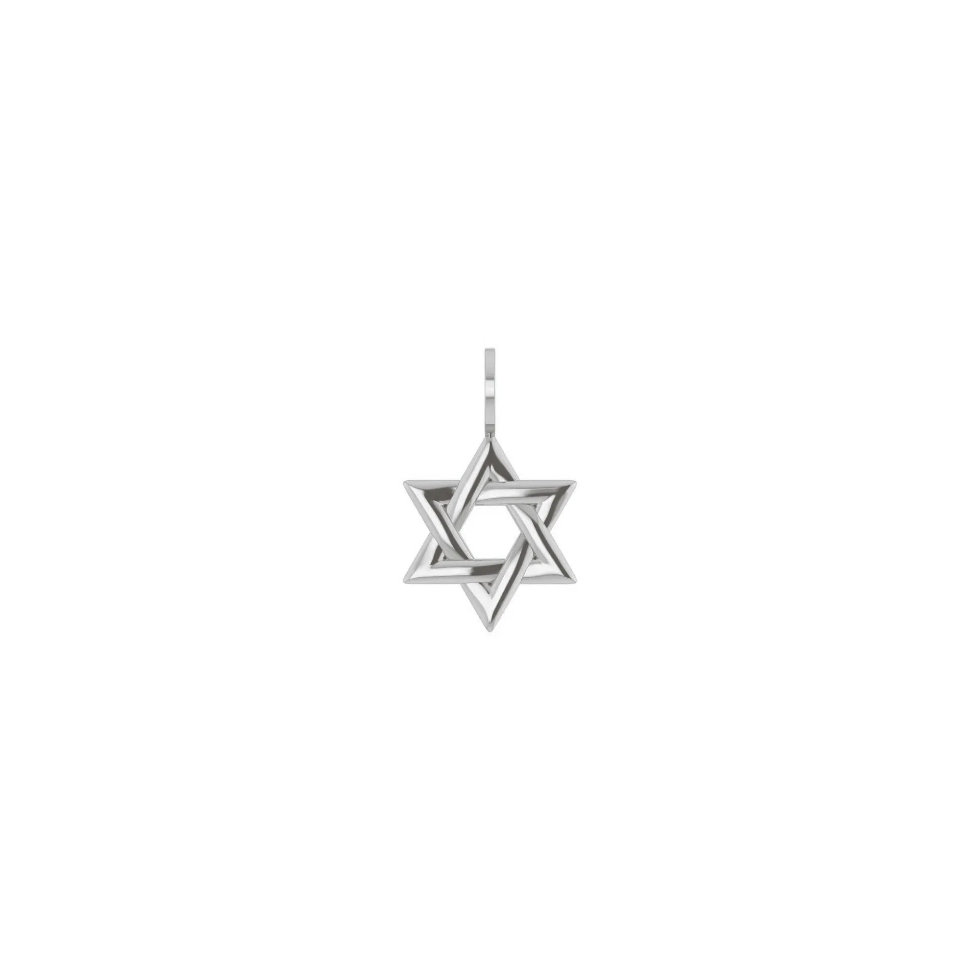 Intertwined Star of David Pendant