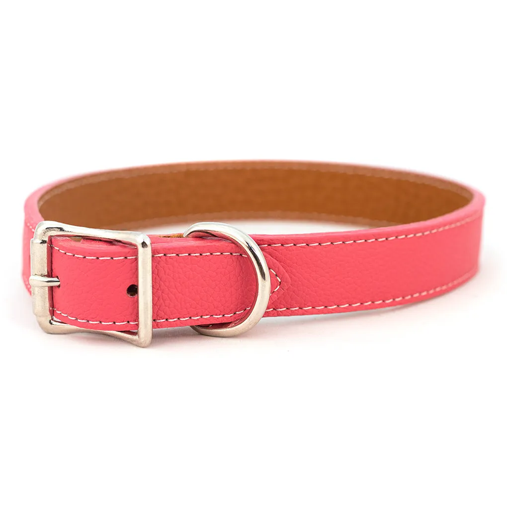 Italian Leather Collar