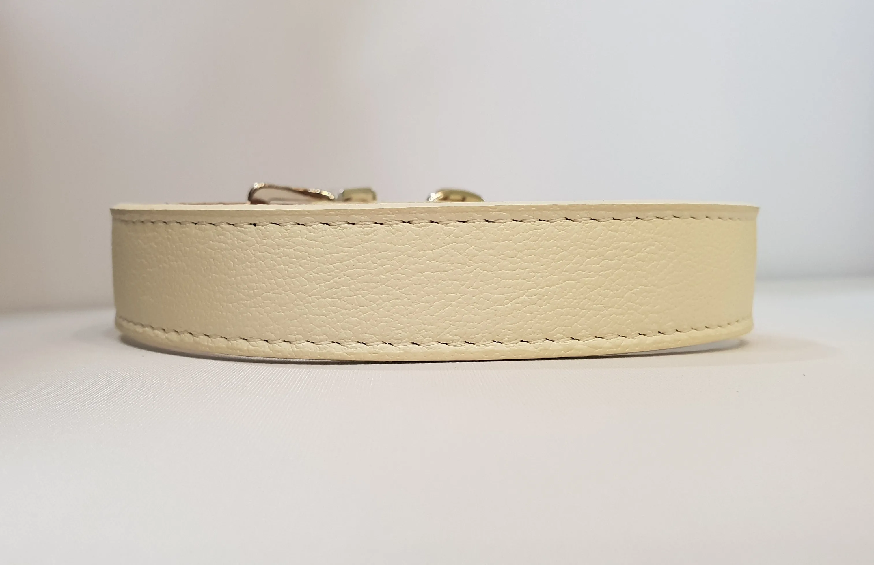 Italian Leather Collar