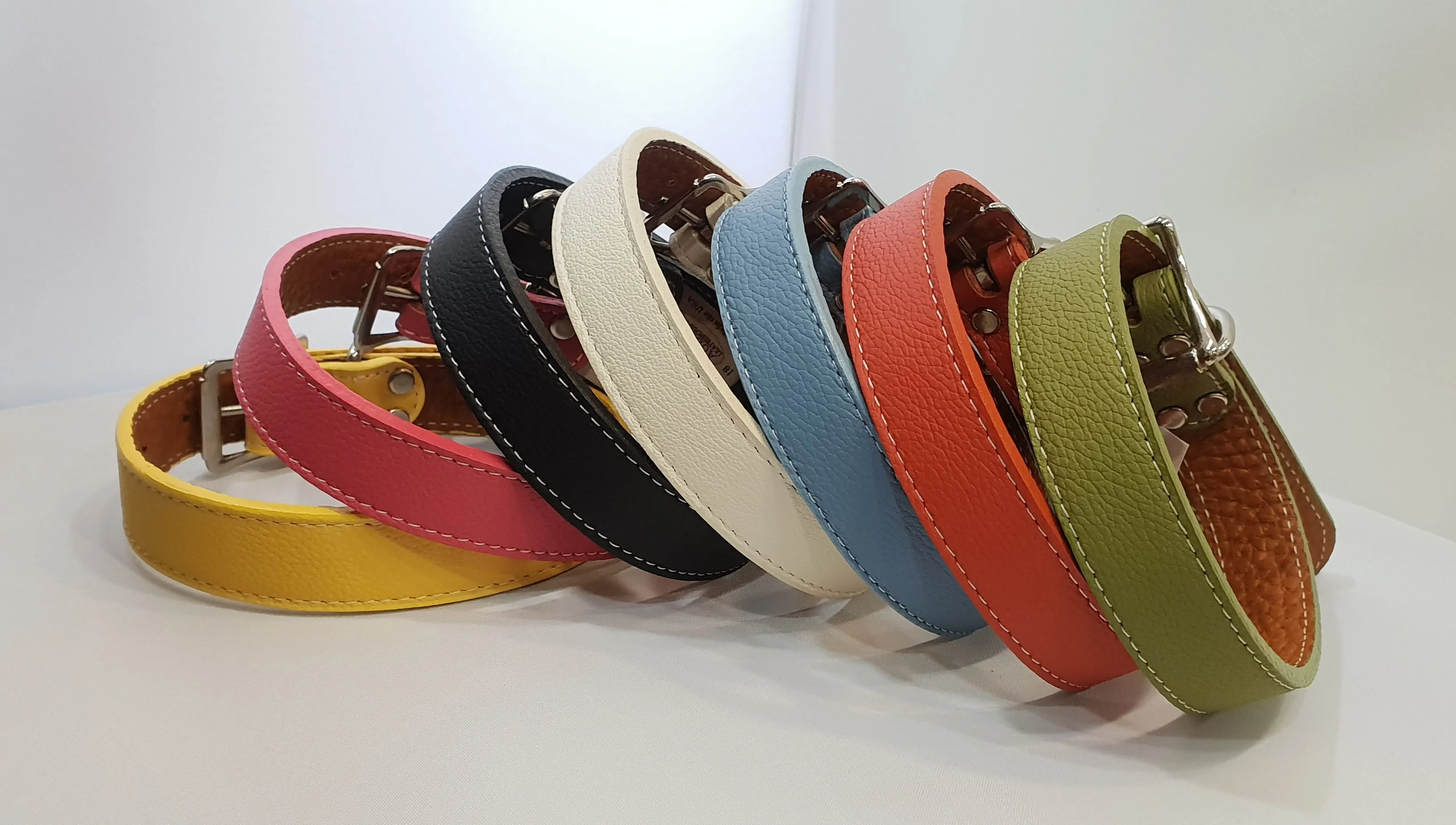 Italian Leather Collar