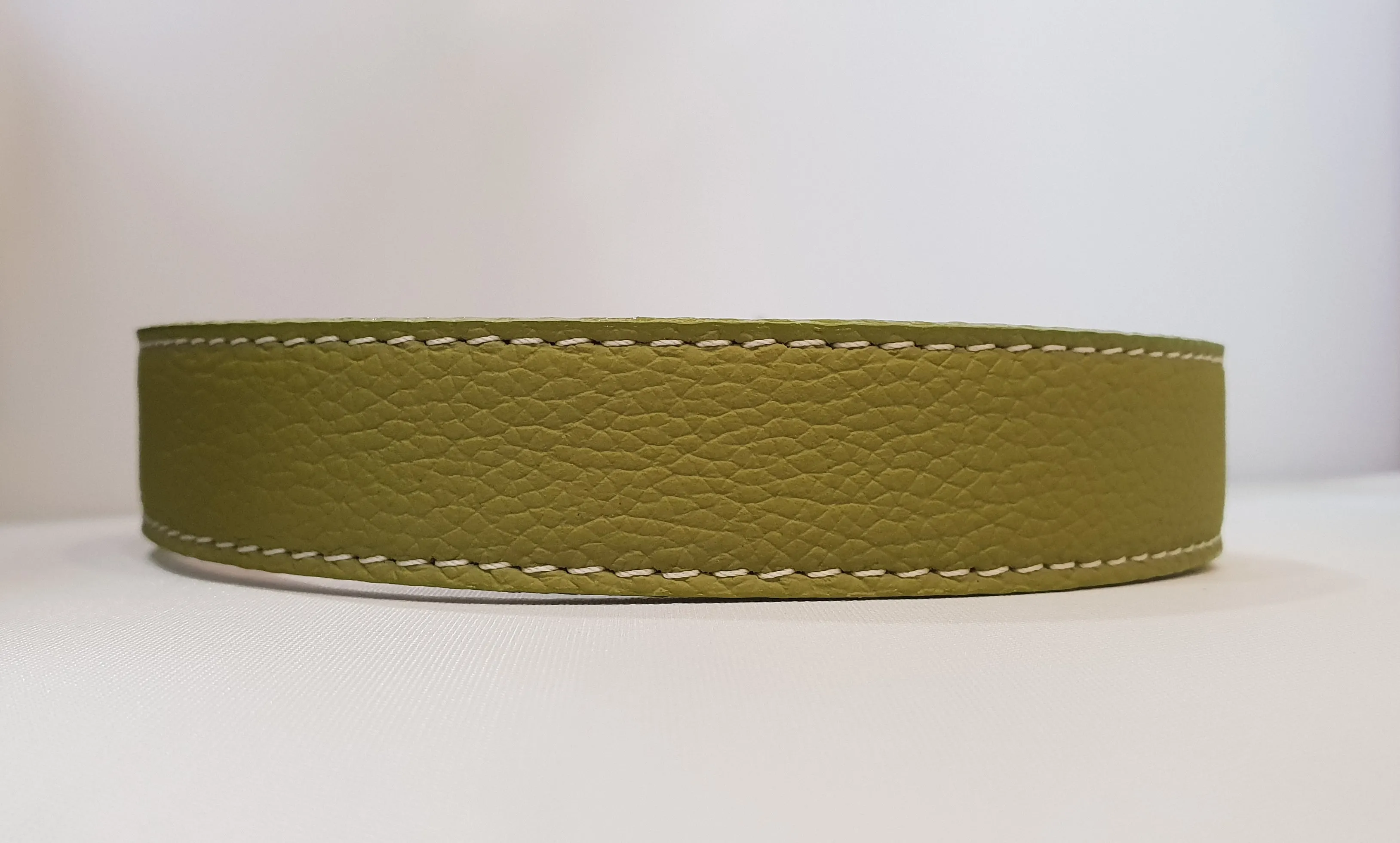 Italian Leather Collar
