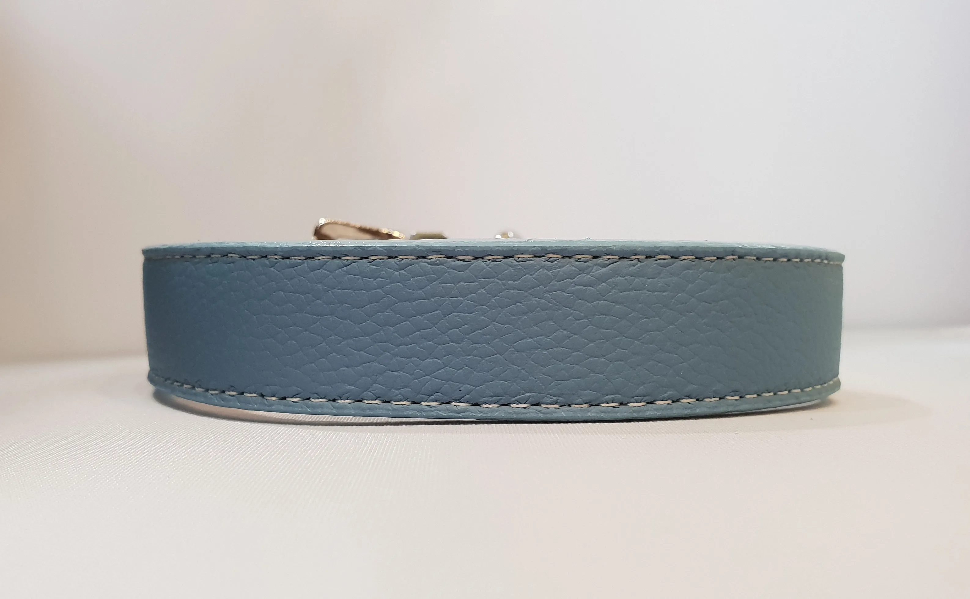 Italian Leather Collar