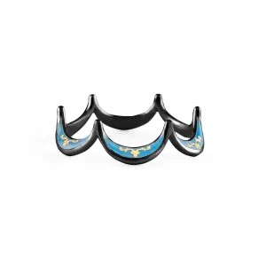 Jado Flora - Ebony Turquoise