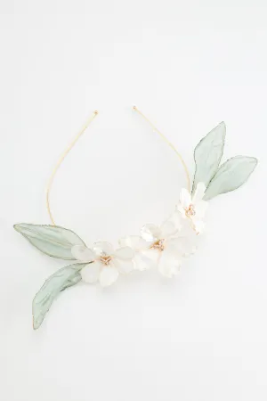 Jasmine White Headband